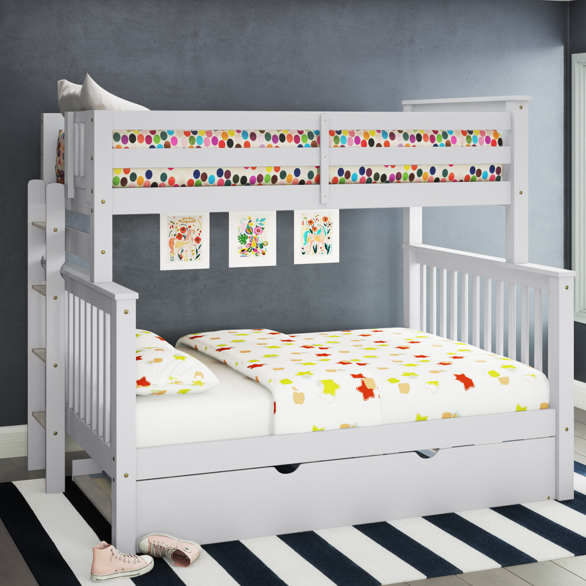 Treva Bunk Bed with Trundle