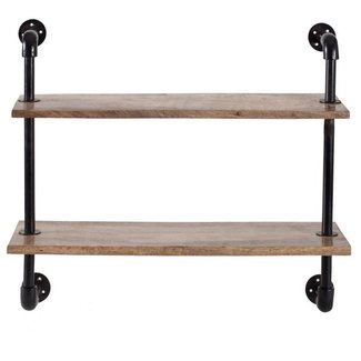 Trista 2 Tier Wall Shelf