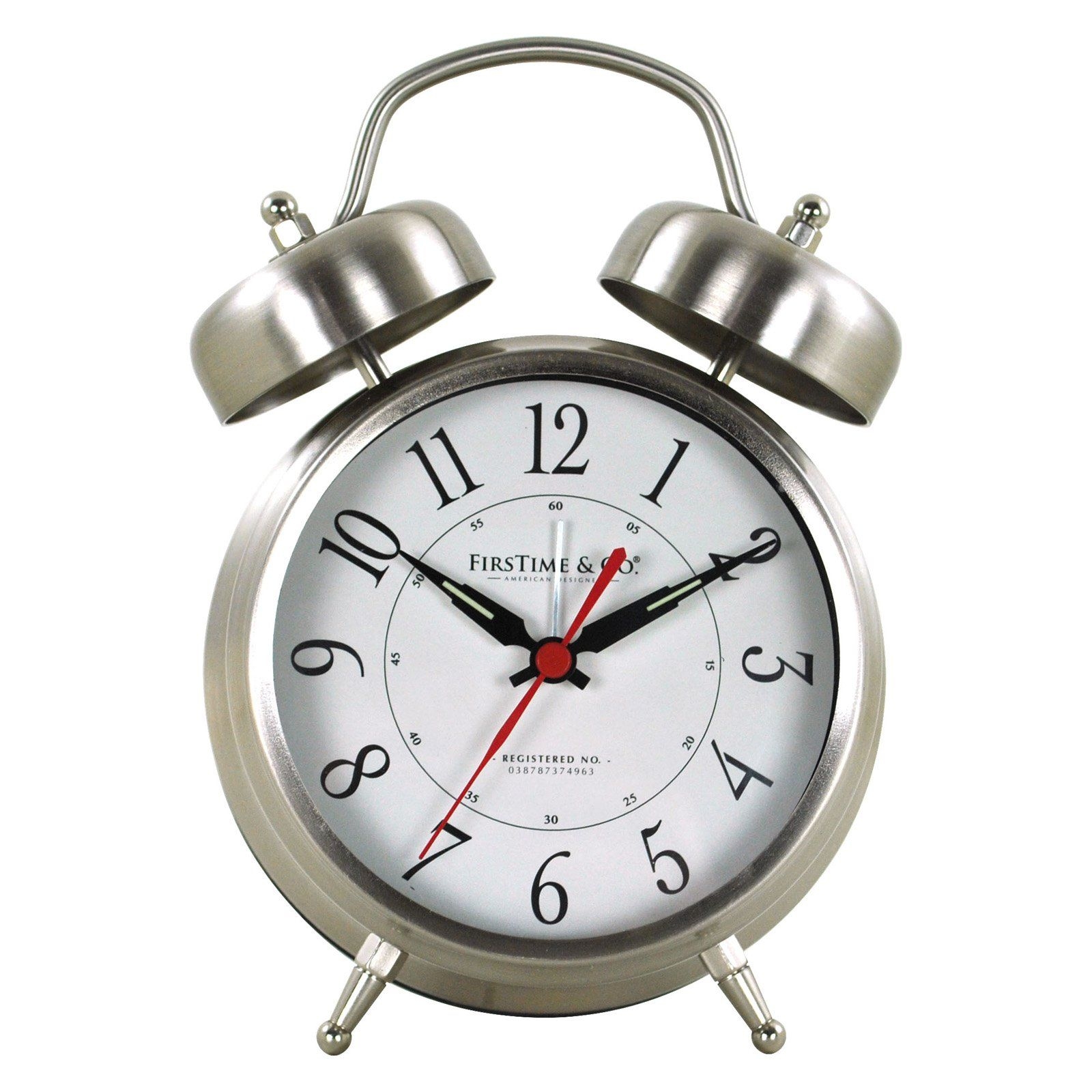 Twin Bell Tabletop Clock