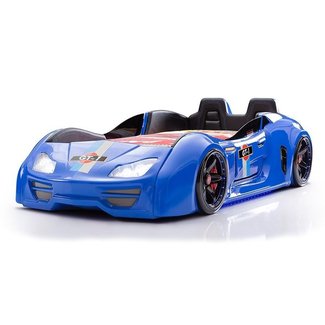 Kid Race Car Bed Visualhunt, Twin Car Bed With Lights