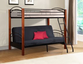 Full Over Futon Bunk Bed Visualhunt, White Wood Futon Bunk Bed