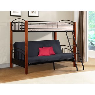 Full Over Futon Bunk Bed Visualhunt, Twin Over Full Futon Bunk Bed With Stairs