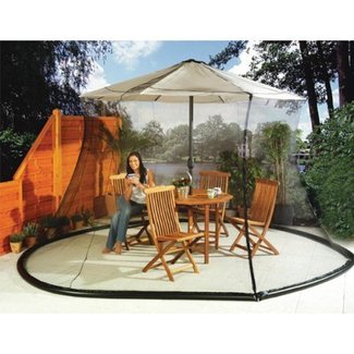 Patio Umbrella Mosquito Net - Wayfair Canada