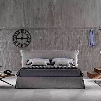 Upholstered Storage Platform Bed