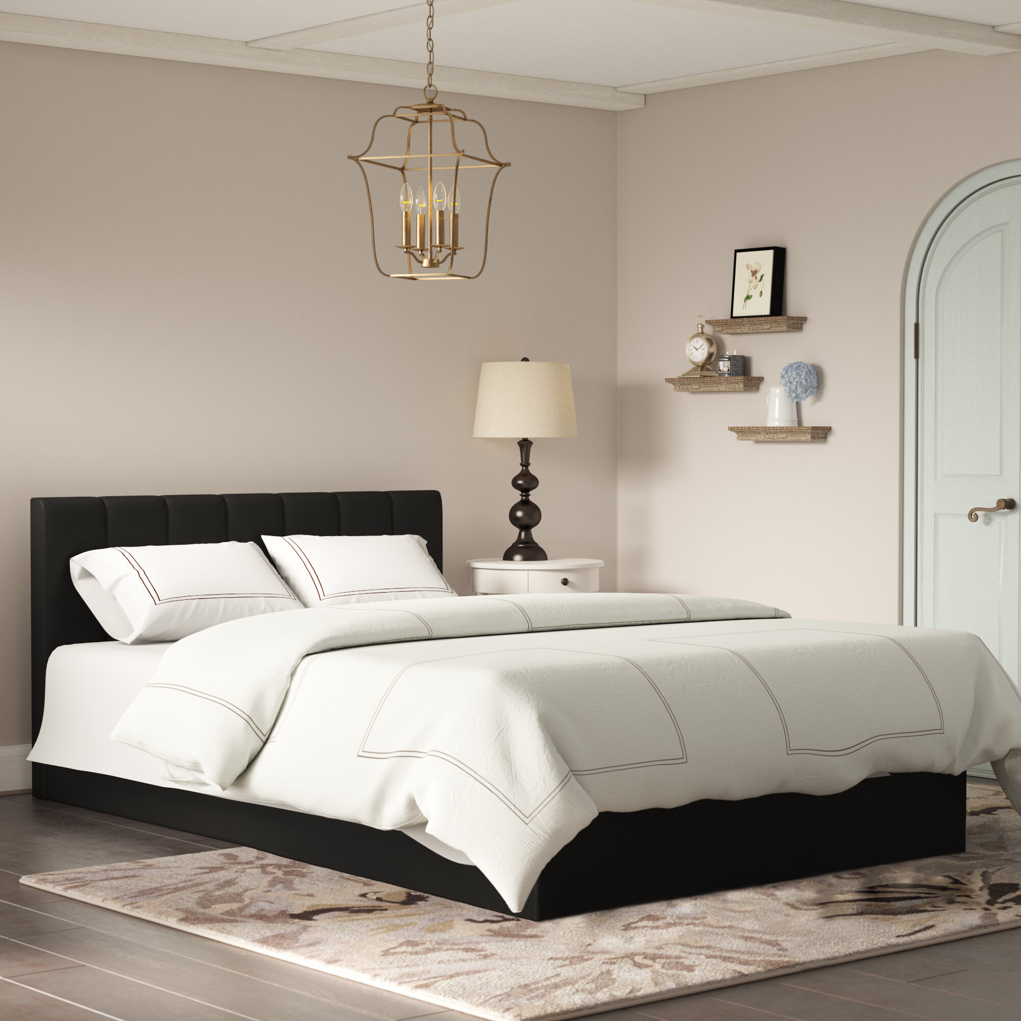 Utley Queen Upholstered Storage Platform Bed