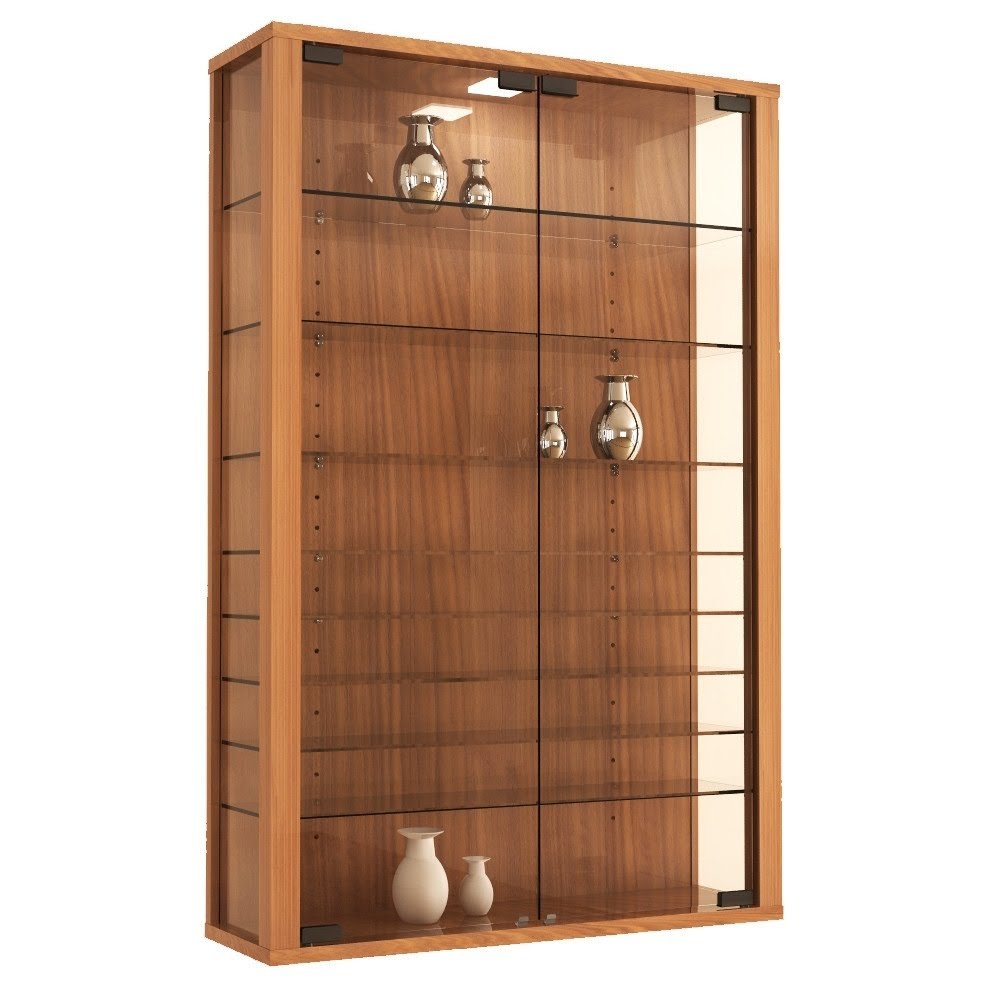 VCM Vitrosa Mini Wall Mounted Curio Cabinet & Reviews ...