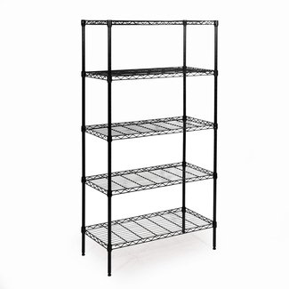 Veneer 60" H x 30" W 5-Tier Shelving Unit