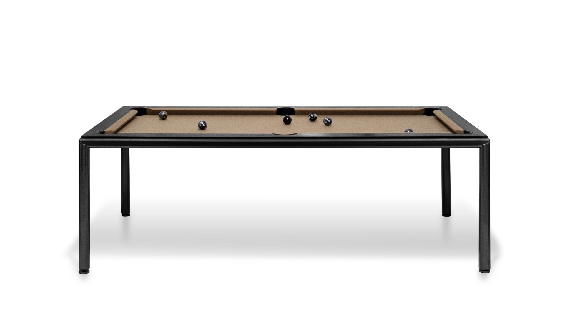 Convertible Dining Room Pool Table : Dining Conversion Tables Robertson Billiards - Table top strength under the wood dining top pieces, lays on the felt a thin black wood support piece the length of the table.