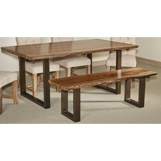 Waldon 2 Piece Solid Wood Dining Set