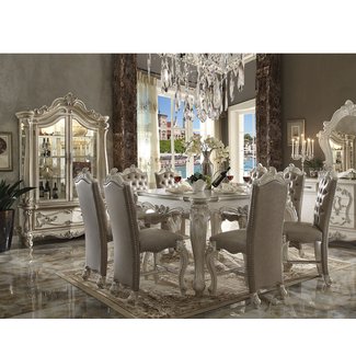 Welton Traditional Counter Height Upholstered Dining Chair (Set of 2)