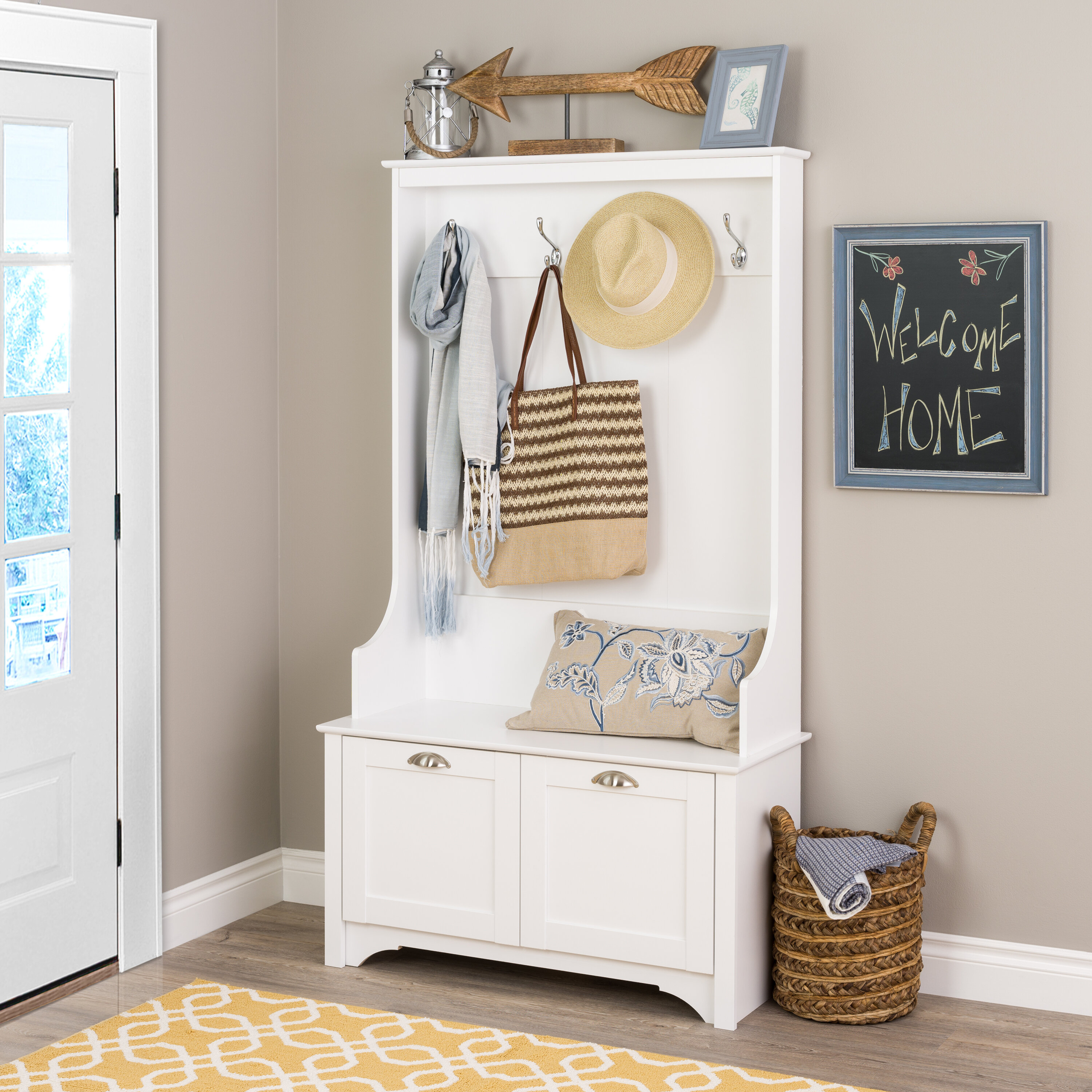 Wesson Wide Hall Tree