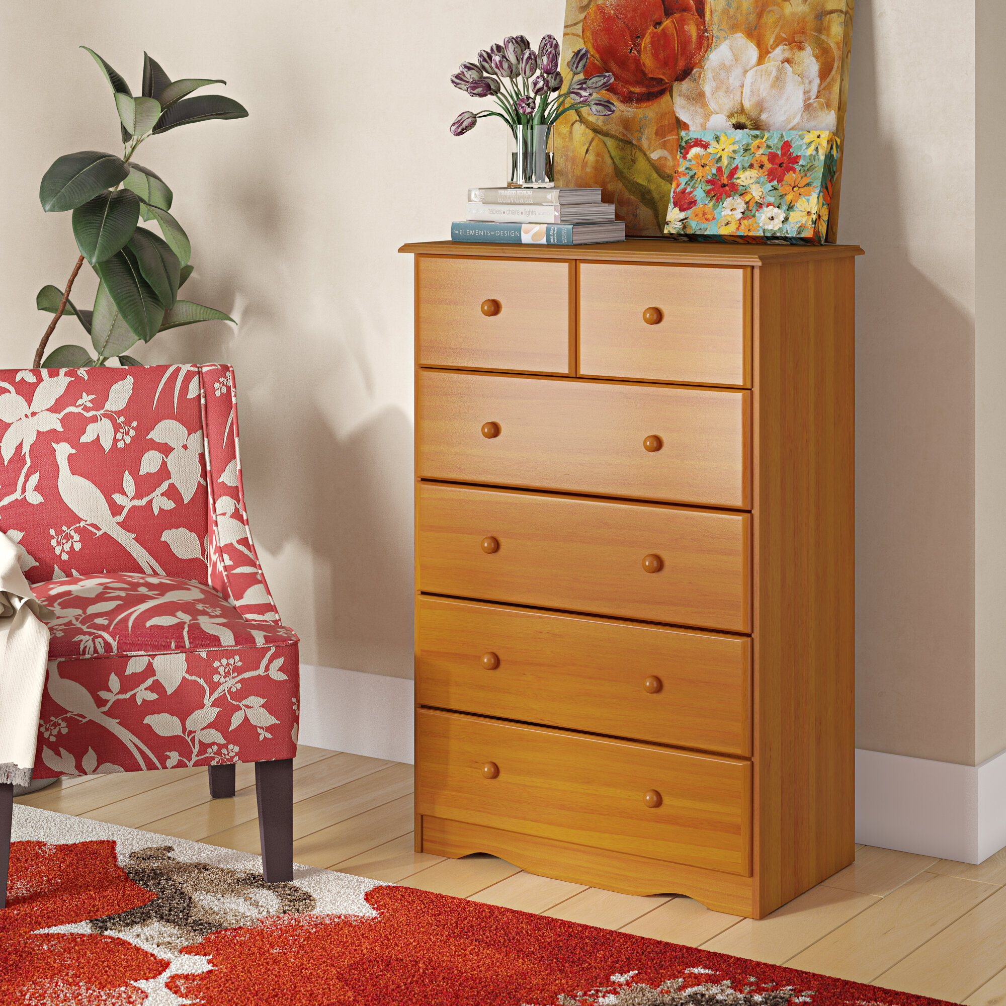 West Bridgewater 6 Drawer Chest