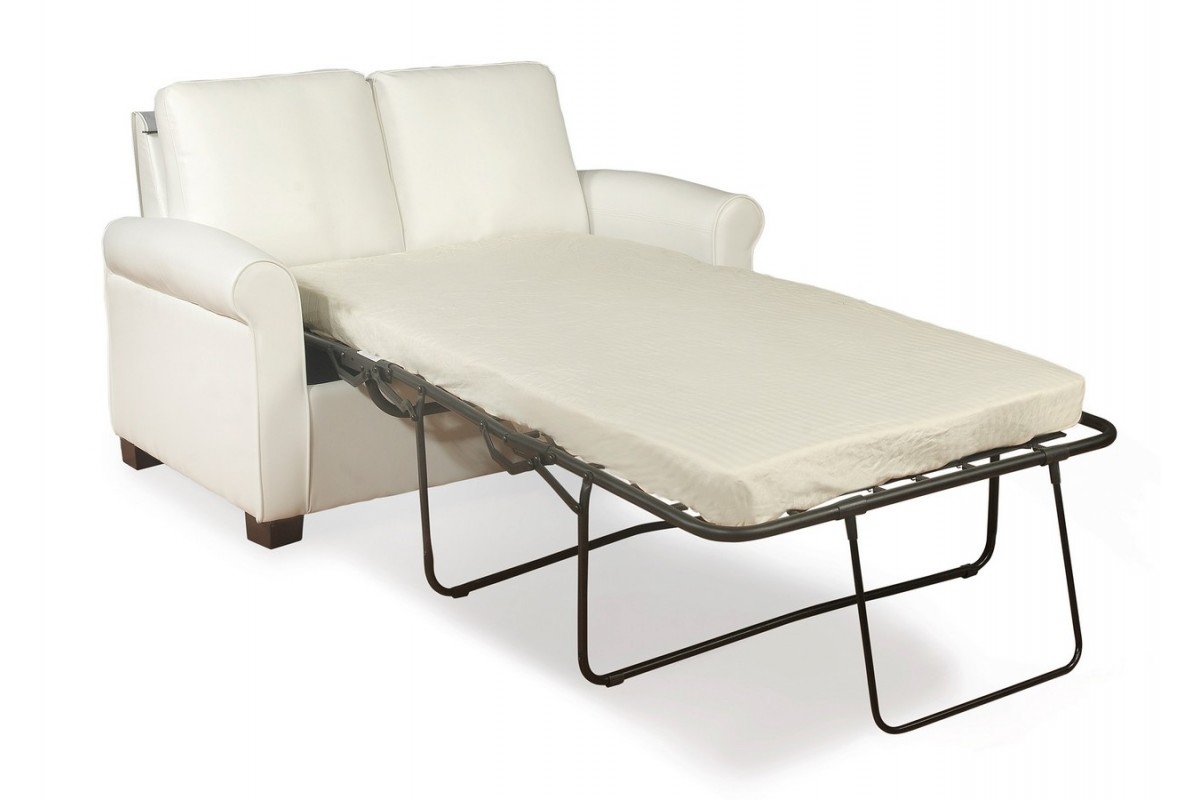 White Loveseat Sleeper Sofa Loveseat Sleeper Sofa Allerton ...