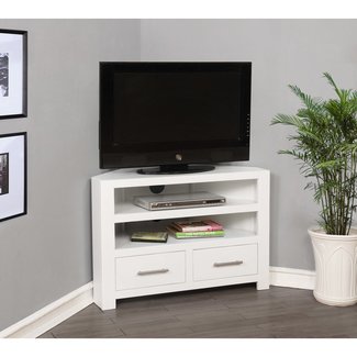 White Corner Tv Stand Visualhunt, Corner Tv Cabinet Ikea Uk