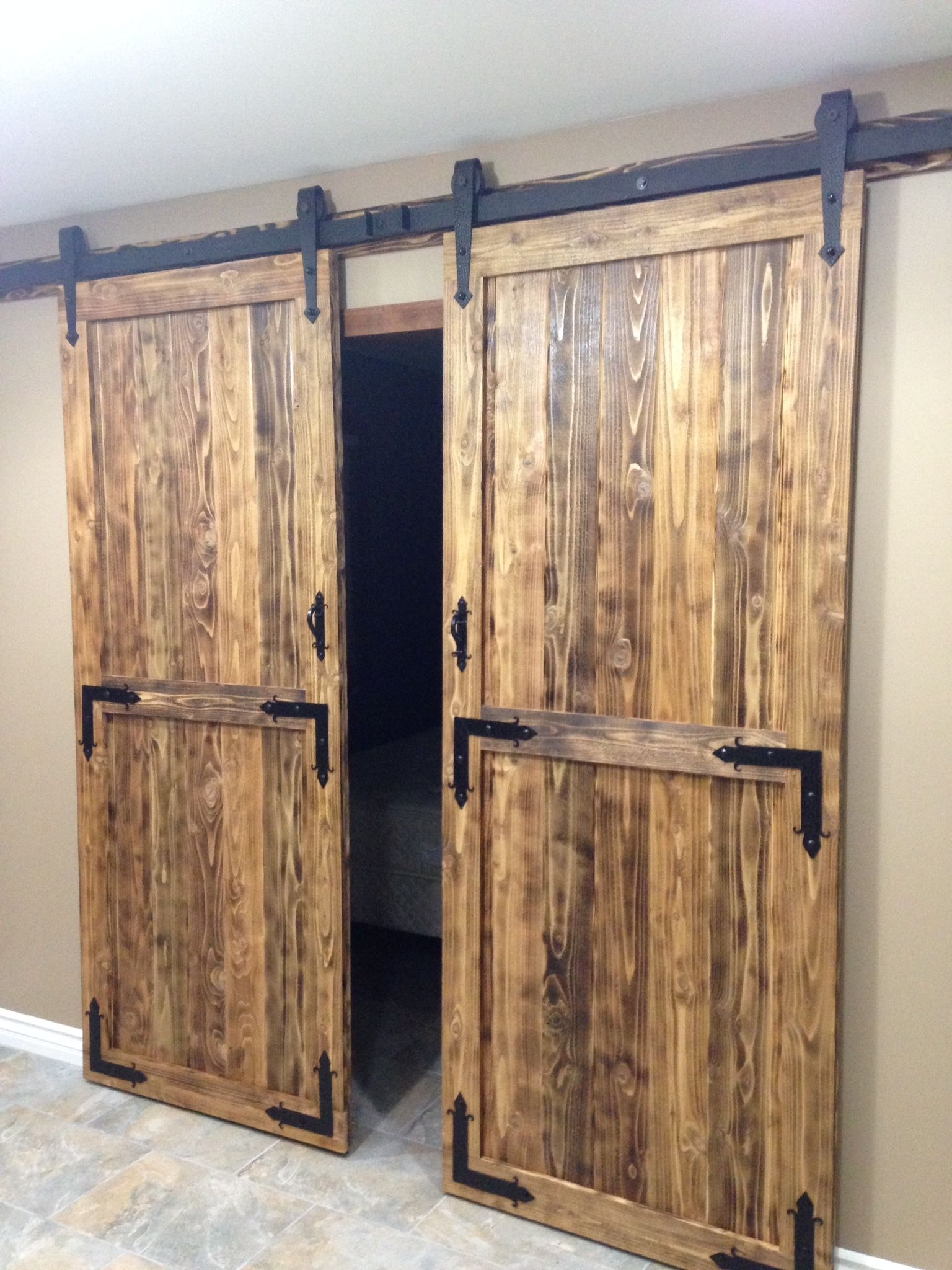 WinSoon 4-18FT Sliding Barn Door Hardware Double/Single ...