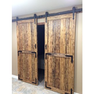 WinSoon 4-18FT Sliding Barn Door Hardware Double/Single ...