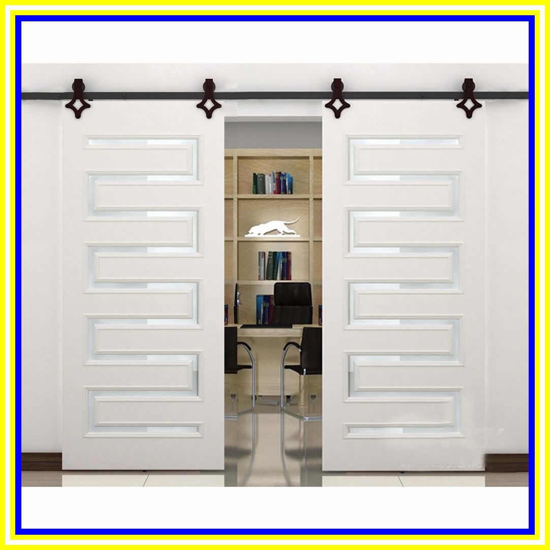 WinSoon 4-18FT Vintage Sliding Barn Door Hardware Double ...