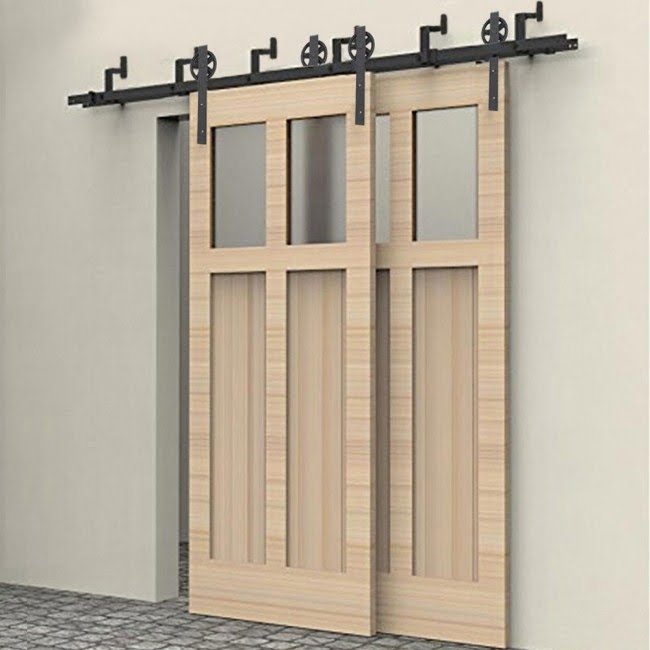 Double Barn Door Hardware - VisualHunt