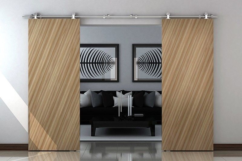 WinSoon 5-16FT Sliding Barn Door Hardware Stainless Track ...