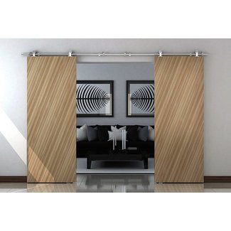 WinSoon 5-16FT Sliding Barn Door Hardware Stainless Track ...