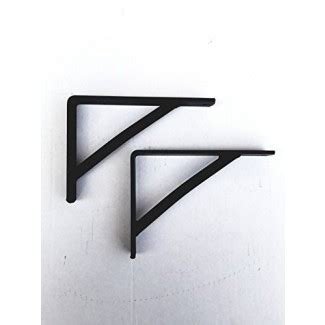 Wrought Iron Small Shelf Brackets Set of Two - Hand Made by Amish of Lancaster County PA