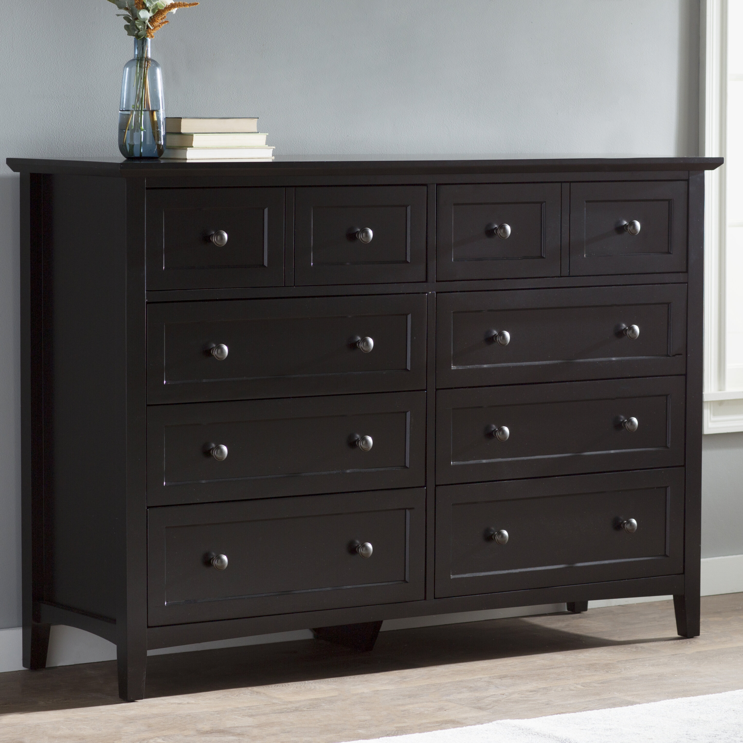 Zeppelin 8 Drawer Double Dresser