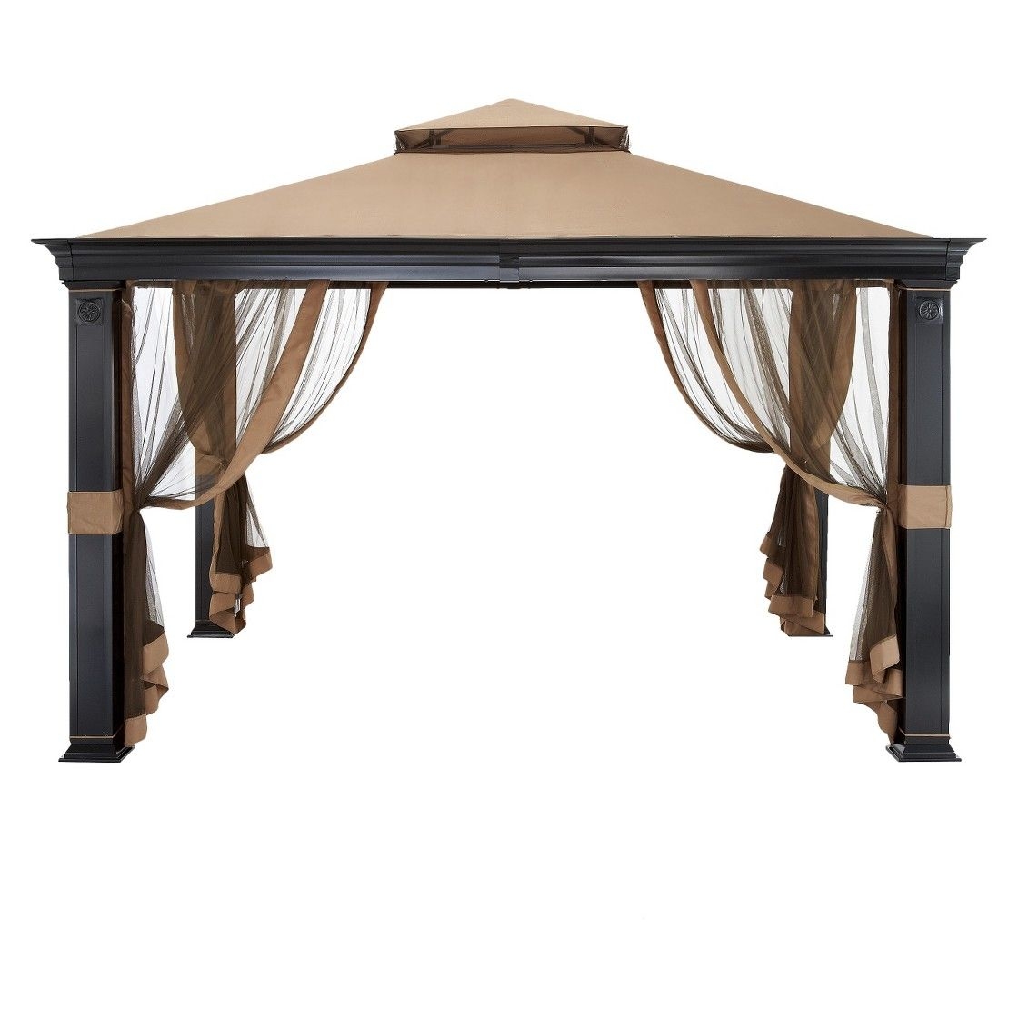 10 x 12 Fremont Patio Gazebo with Mosquito Netting ...