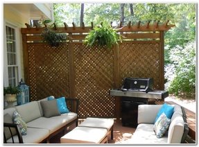 Privacy Screen Ideas For Patio - 77 Lattice Outdoor Privacy Screen