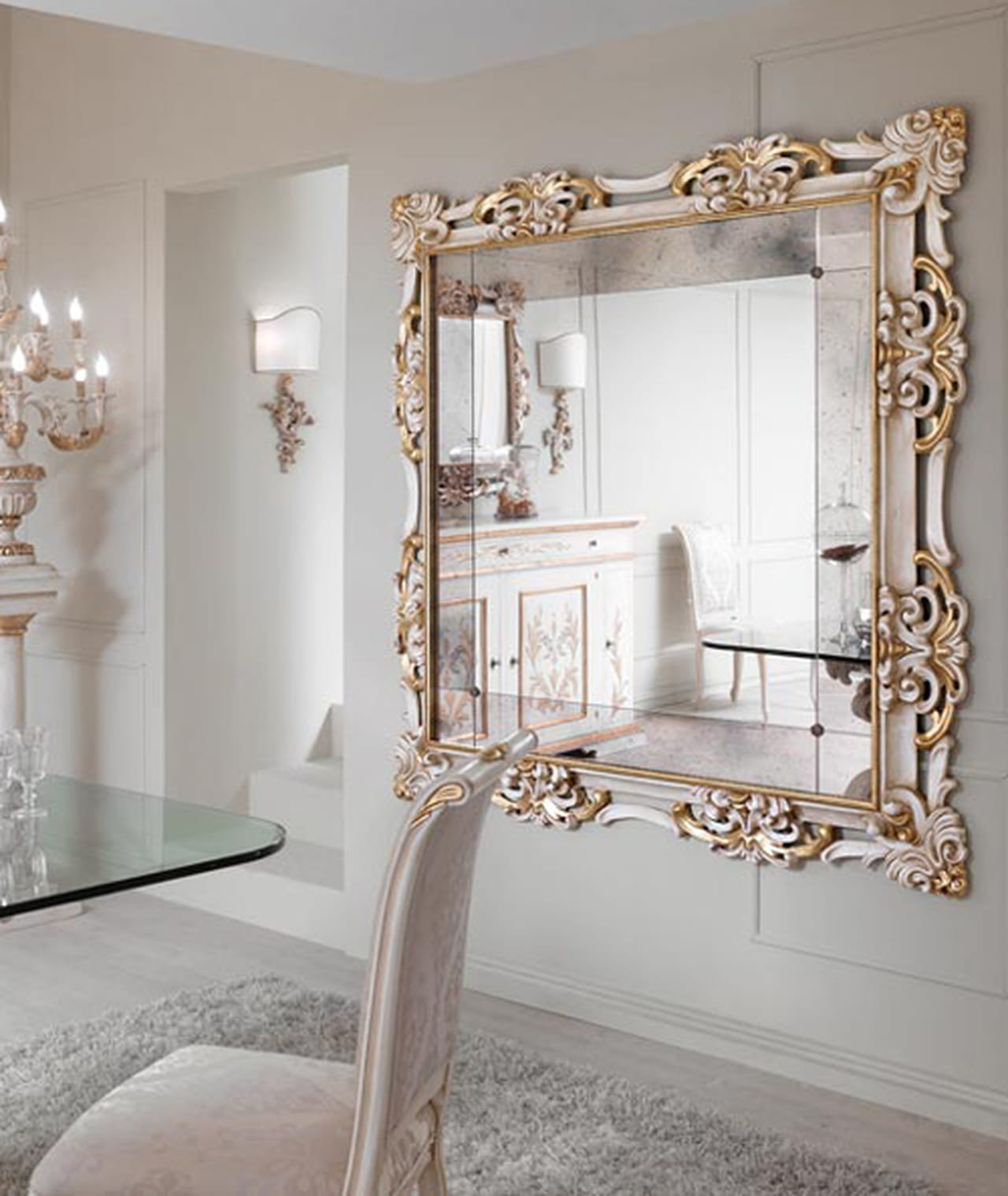 Large Living Room Mirrors You Ll Love, Big Wall Mirror Design For Living Room