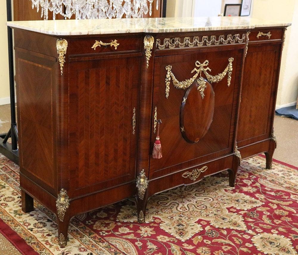 15 Inspirations of Marble Top Sideboards and Buffets