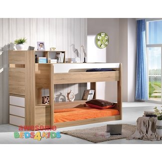 Low Bunk Bed With Stairs Visualhunt, Short Bunk Beds With Stairs