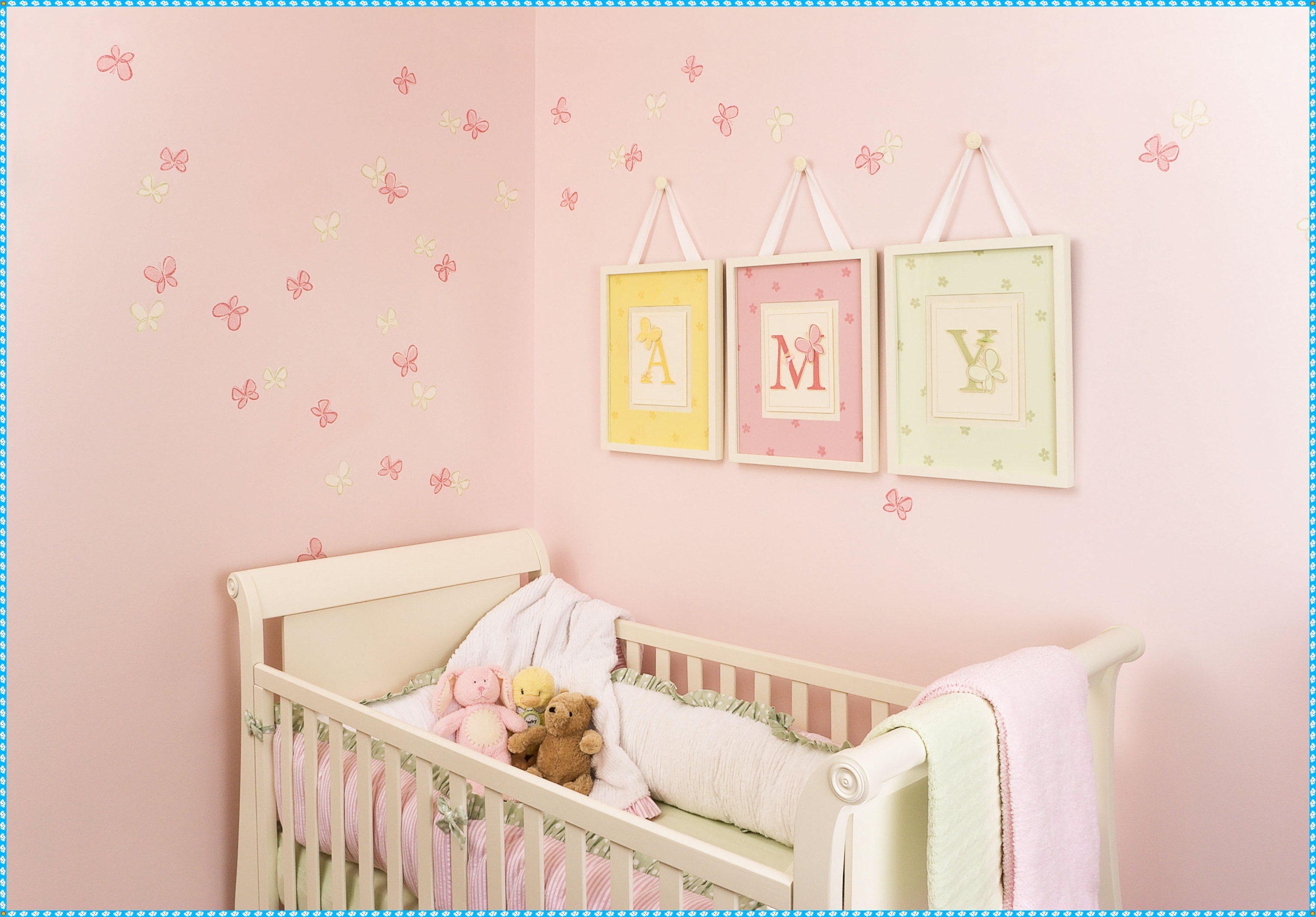 baby girl room wall decor ideas