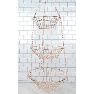 3-Tier Hanging Wire Basket