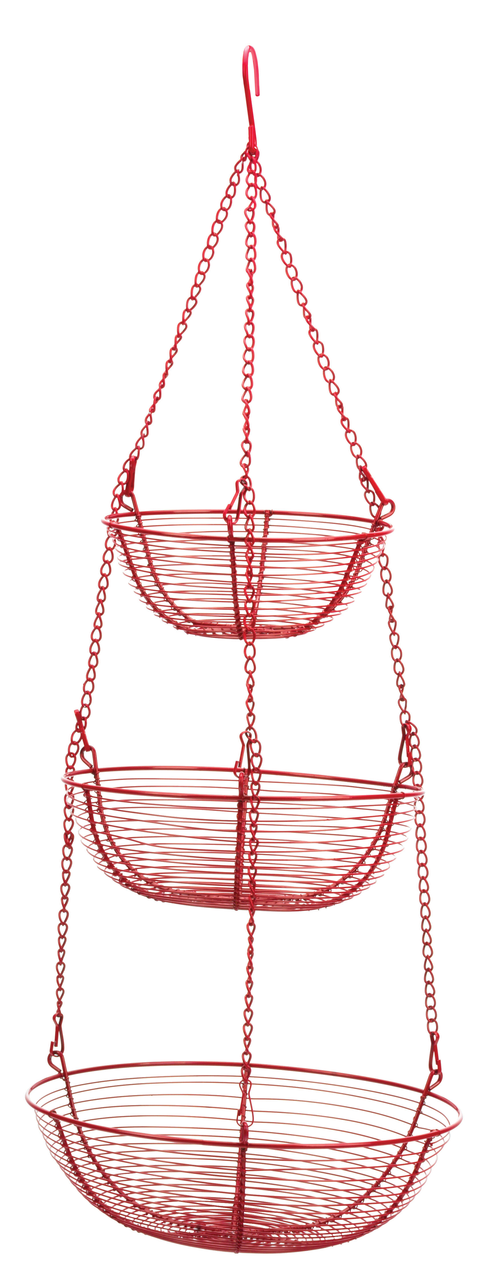 3-Tier Hanging Wire Basket