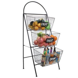 50 3 Tiered Wire Basket You Ll Love In 2020 Visual Hunt