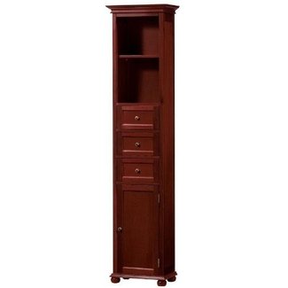 12 Inch Wide Linen Cabinet - VisualHunt