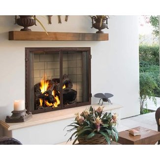 42" Castlewood Outdoor Wood Burning Fireplace | Fine's Gas