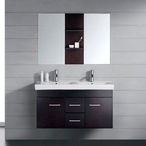 Small Double Bathroom Sink You Ll Love, Small Double Vanity Sinks