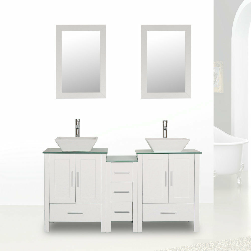 Small Double Bathroom Sink Visualhunt, Small Bathroom Vanity And Sink Combo