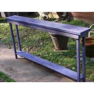 outdoor narrow sofa table