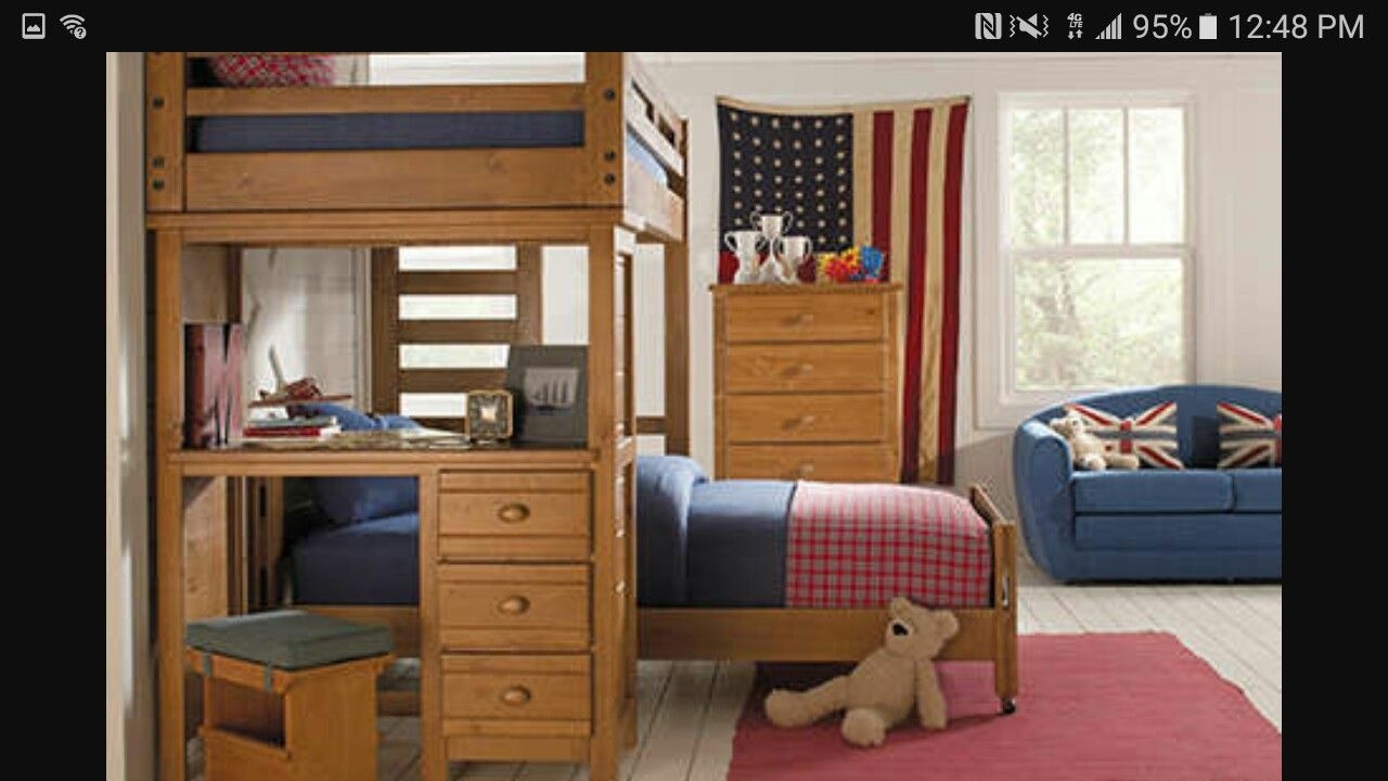 rooms to go loft bunk bed
