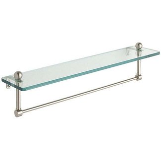 Allied Brass Universal Bathroom Shelf with Towel Bar ...