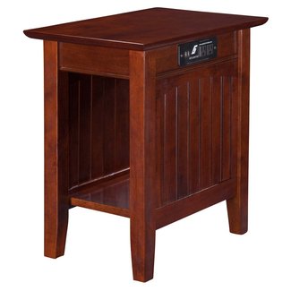 Amazon.com: Atlantic Furniture Charlotte Chair Side Table ...