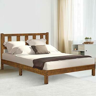 Amazon.com: PrimaSleep PR40SF03F Deluxe Solid Platform Bed ...