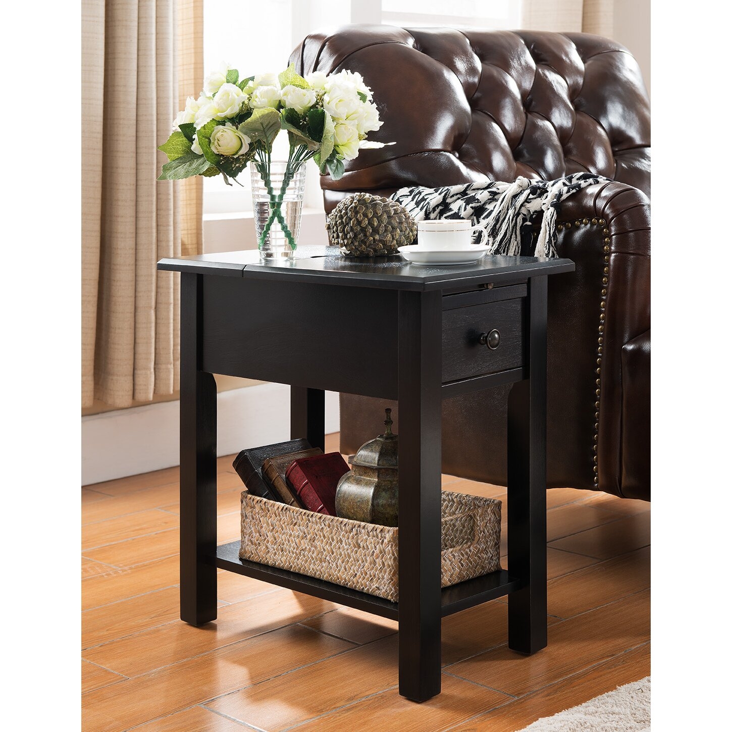 End Table With Charging Station Youll Love In 2021 Visualhunt