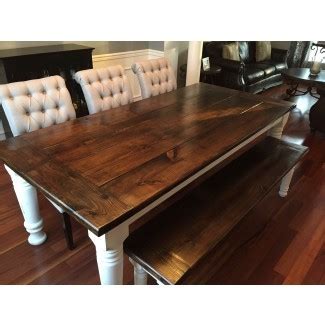 Ana White | Farmhouse table + bench + extensions -