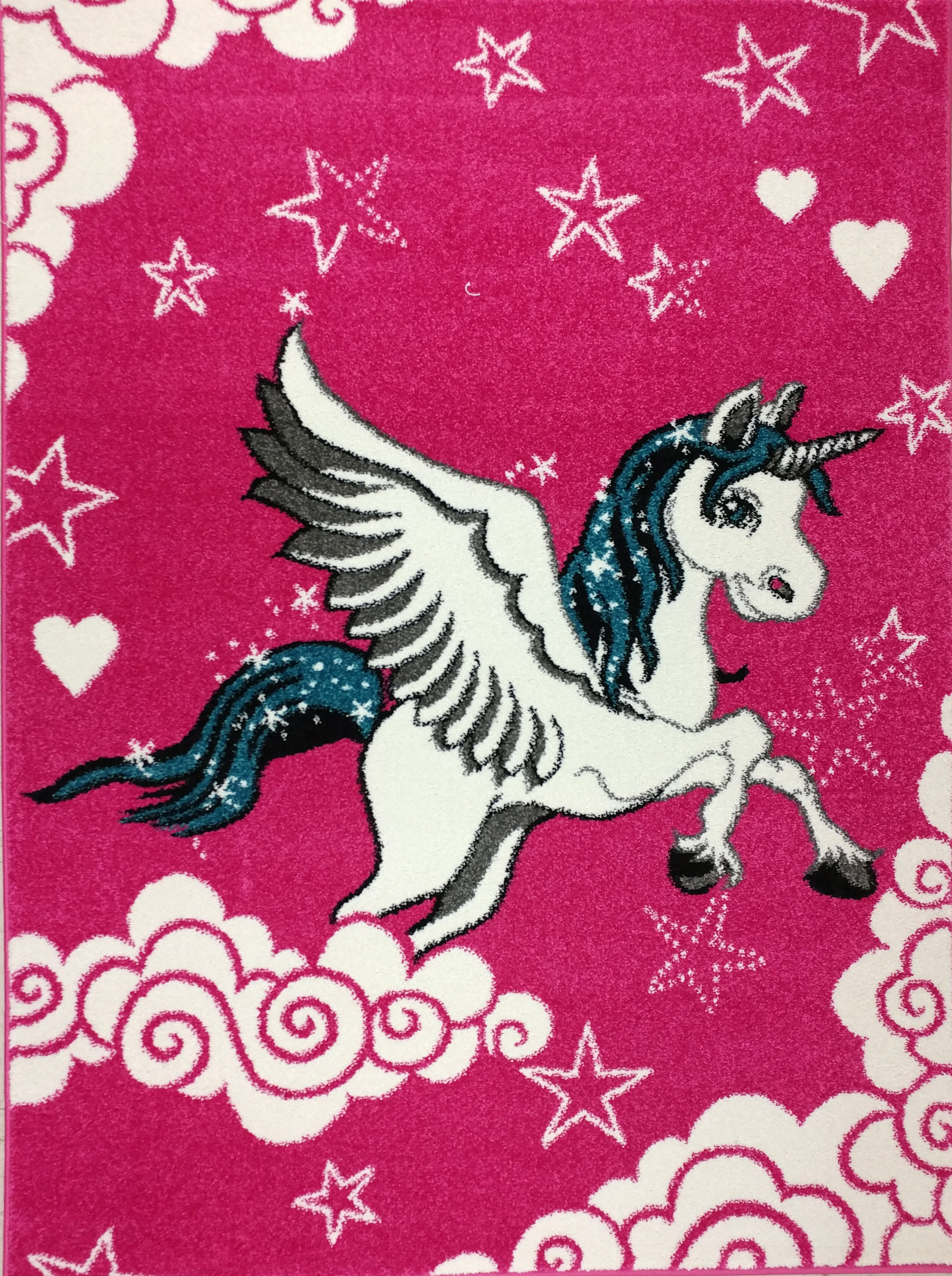 Angelia Bedroom Decor Pink Area Rug