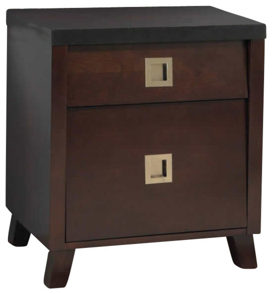 Angelo: HOME Marlowe Charging Station Nightstand in Black ...