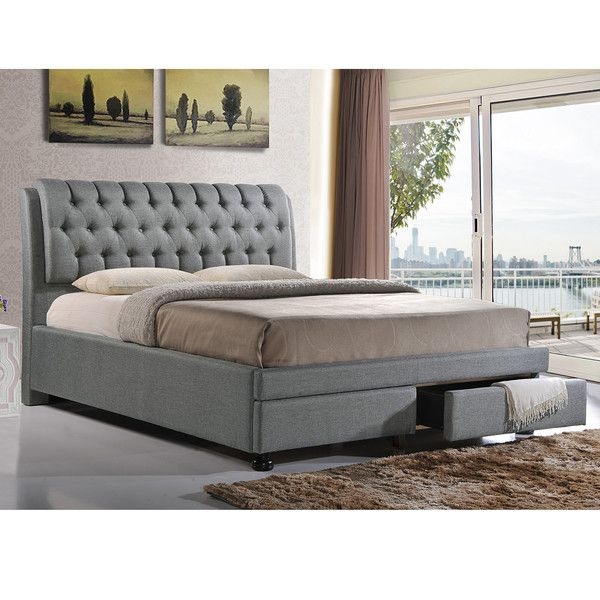 Bed With Storage Underneath Visualhunt, Espinoza Queen Solid Wood Storage Platform Bed