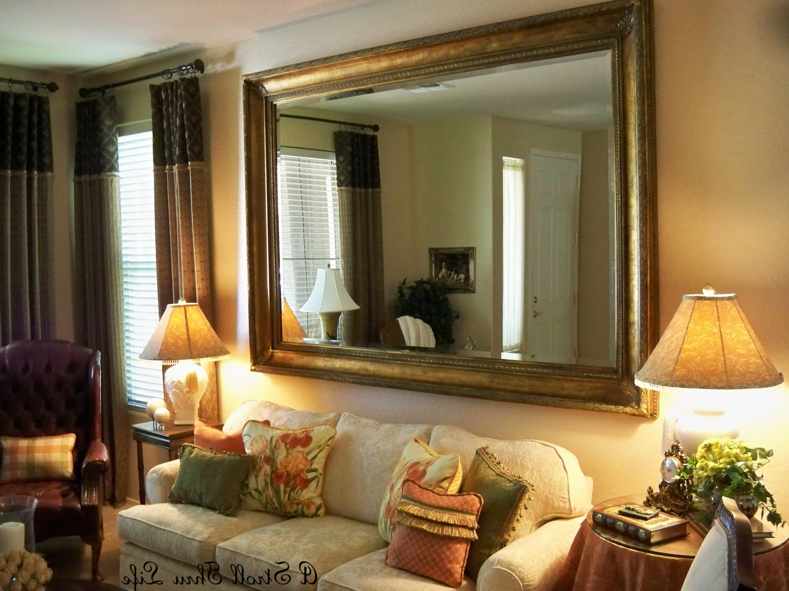 decorative mirrors for living room